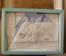 COMPLETO LENZUOLA CULLA/LETTINO MADE IN ITALY CM. 120 X 180 T&R BABY art. 101