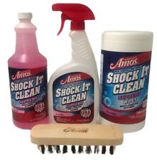 *Professor Amos 32 oz. Shock Concentrate Kit w/Brush & 100-ct Wipes - Geranium 1.10 per fl oz