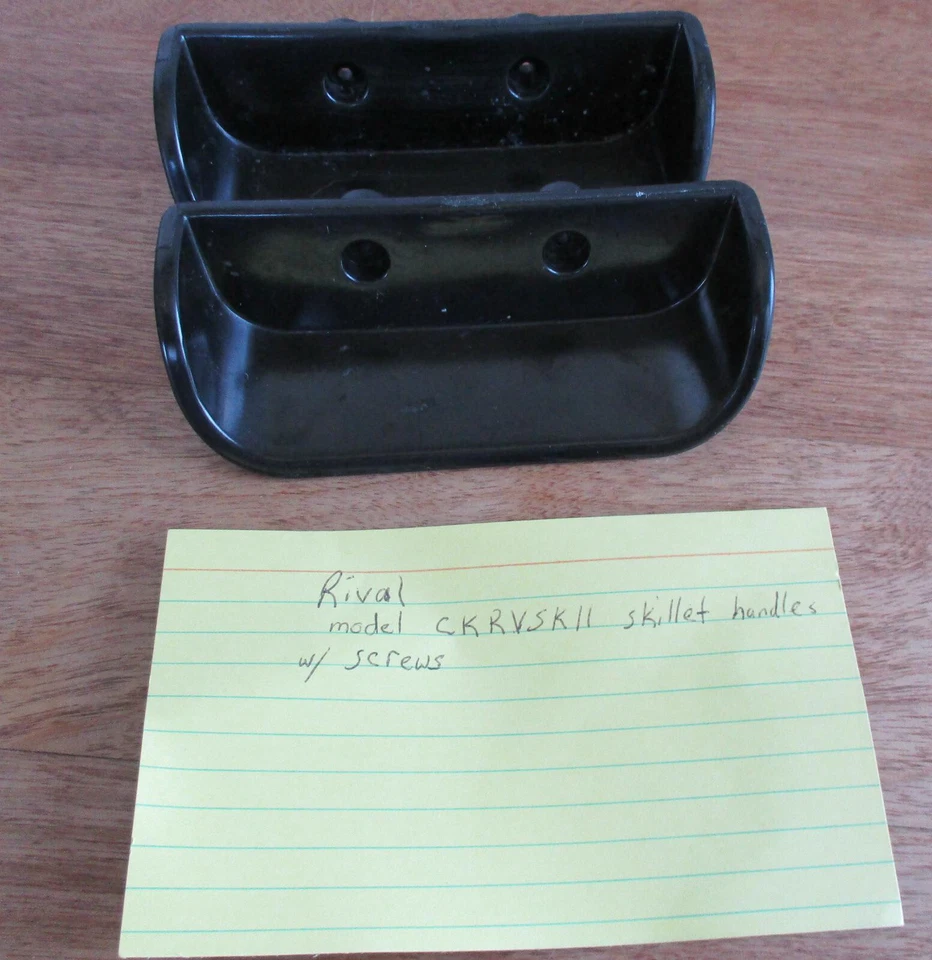Manijas de repuesto para sartén eléctrica Rival modelo CKRVSKII con tornillos Foto 2 de 2