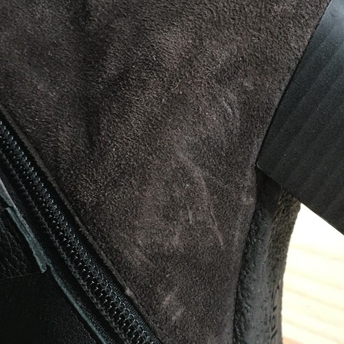 Gabor Boots Womens 6 UK Mid Calf Booties Heels Casual Brown Leather Side Zipper - Picture 7 of 18