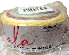Lion Brand Yarn Mandala Bonus Bundle  Yeti  