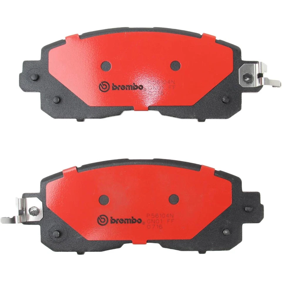 Brembo Front Rear Disc Brake Pad Set For Nissan Altima 2018 2017 2016 2015 2014 - Image 4 of 4