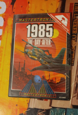 1985 The Day After (Mastertronic) Commodore 64 (Disk, Manual, Box) works 8-bit