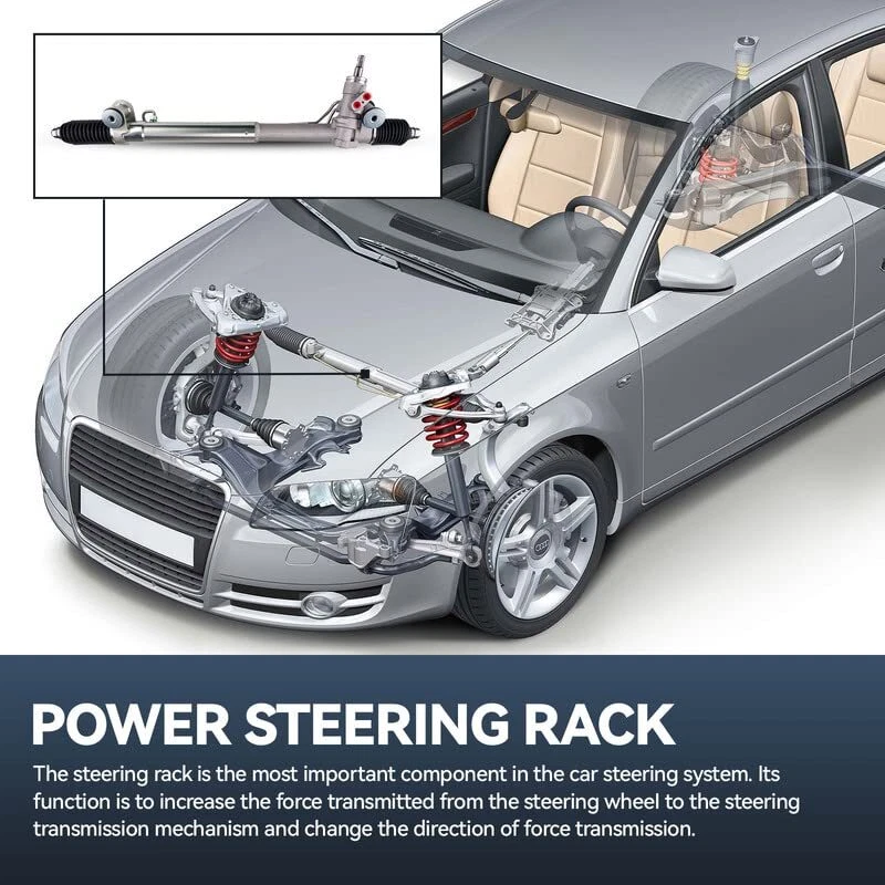 Rack e pinhão de direção hidráulica para 2002-2009 Chevrolet Trailblazer GMC Envoy 9-7x - Imagem 4 de 4