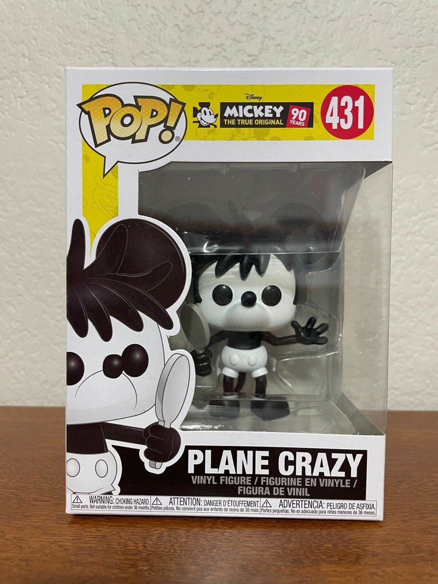 Funko Pop! Disney: Mickey's 90th - Plane Crazy Mickey Toy #431 | eBay