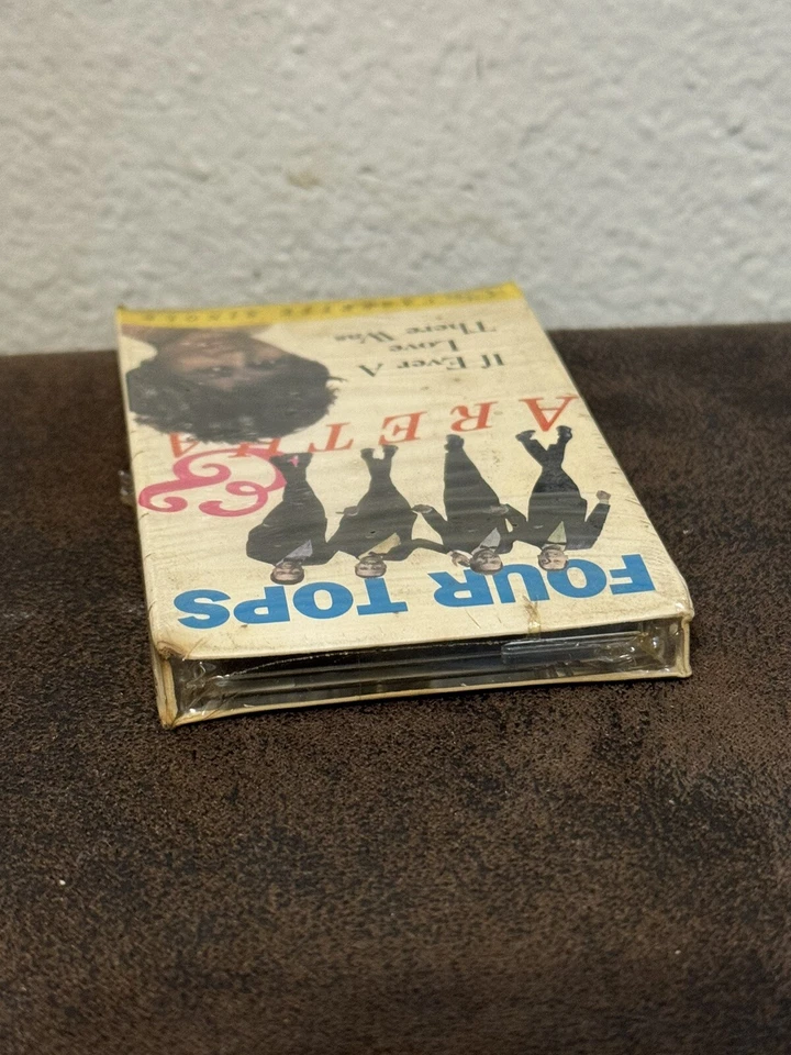 Rare! The Four Tops & Aretha Franklin If Ever.. 1988 Cassette Tape SEALED NOS Foto 3 de 4