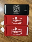 Rare Vintage NEW Jack Daniels Budweiser Beer Whiskey Can Bottle Koozies Lot Of 3