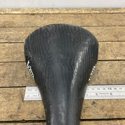 Vintage Bassano Seat Leather Saddle Titanium Rail Selle Vuelta