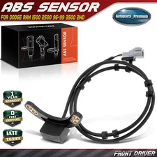 1x Front Left ABS Wheel Speed Sensor for Dodge Ram 1500 2500 1996-1999 3500 2WD