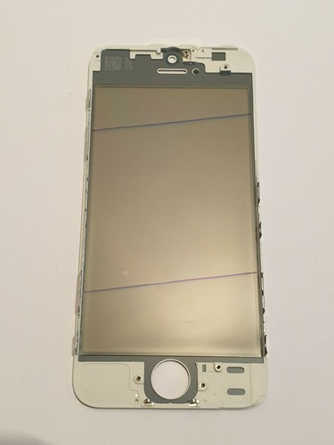Vitre tactile montée sur chassis avec colle OCA pour écran LCD iPhone 5s/se - Photo 3 sur 5