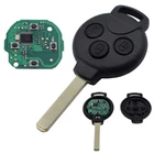 Car Key Remote Control 433MHz Transmitter Fits Smart 451 Fortwo Coupe