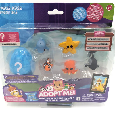 Adopt Me! Into The Sea/im Meer 6 Figuren und Mystery Egg Neu & OVP von Jazwares