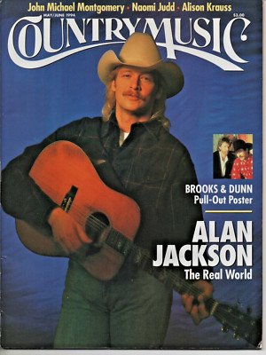 Country Music Magazine May/June 1994 Alan Jackson Brooks Dunn CMSA Floyd Tillman
