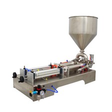 TECHTONGDA 110V 50ml-500ml Paste Liquid Filling Machine with Two Nozzles