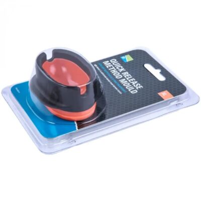 PRESTON Form für Methodfeeder Flat Quick Release Method Mould Größe:XL Orange
