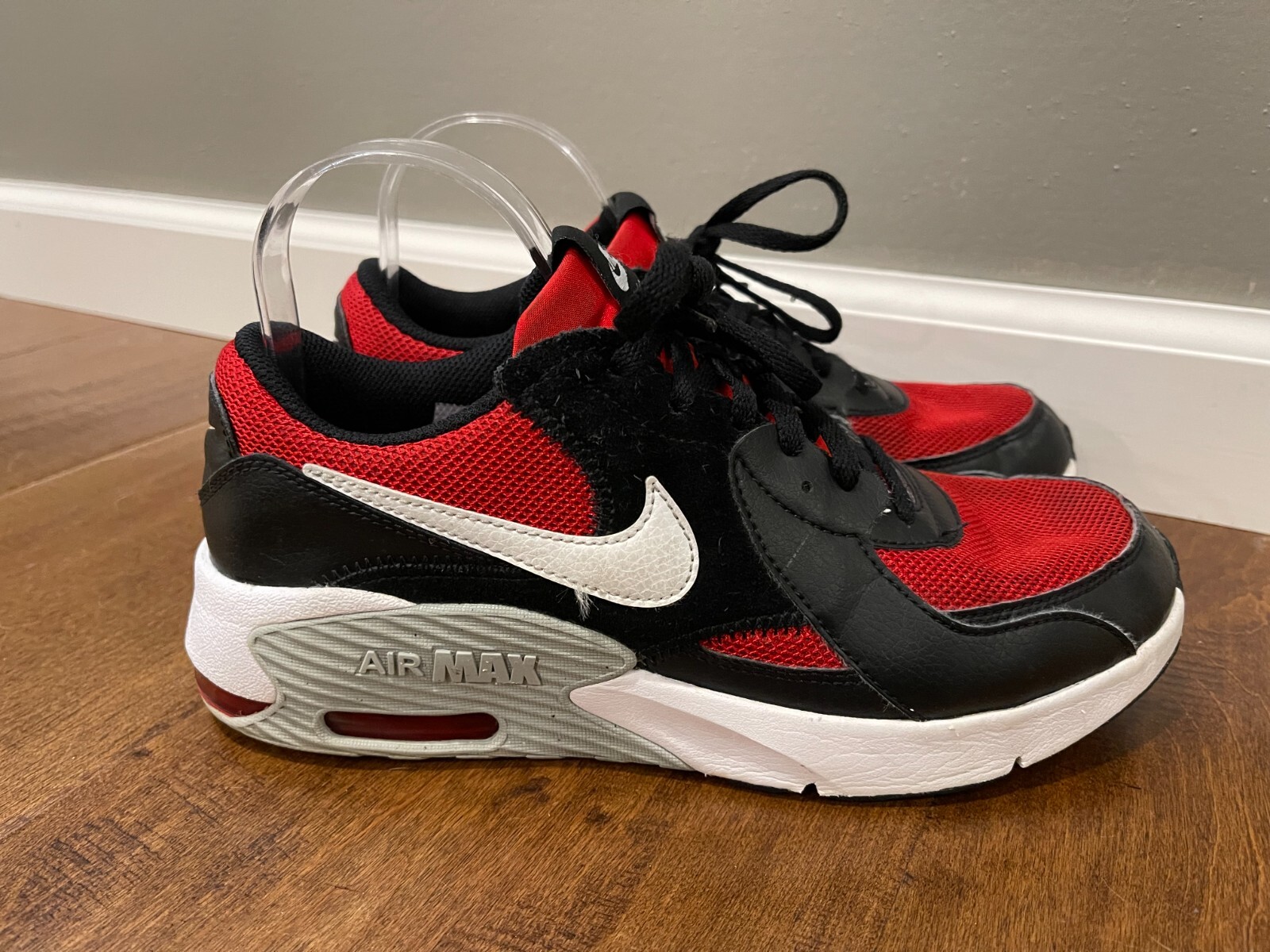 Nike Air Max Excee Red/Black CD6894-600 Low Top Athletic Shoes - Boys Youth  7Y | eBay
