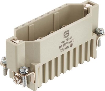 Harting Stifteinsatz 09210253001 Kontakteinsätze Stifteinsatz