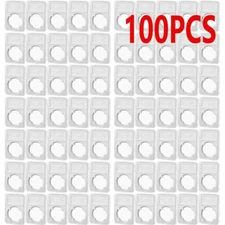 100Pc Coin Case Slab Display Holder Storage 40mm For AMERICAN SILVER EAGLE 1 oz