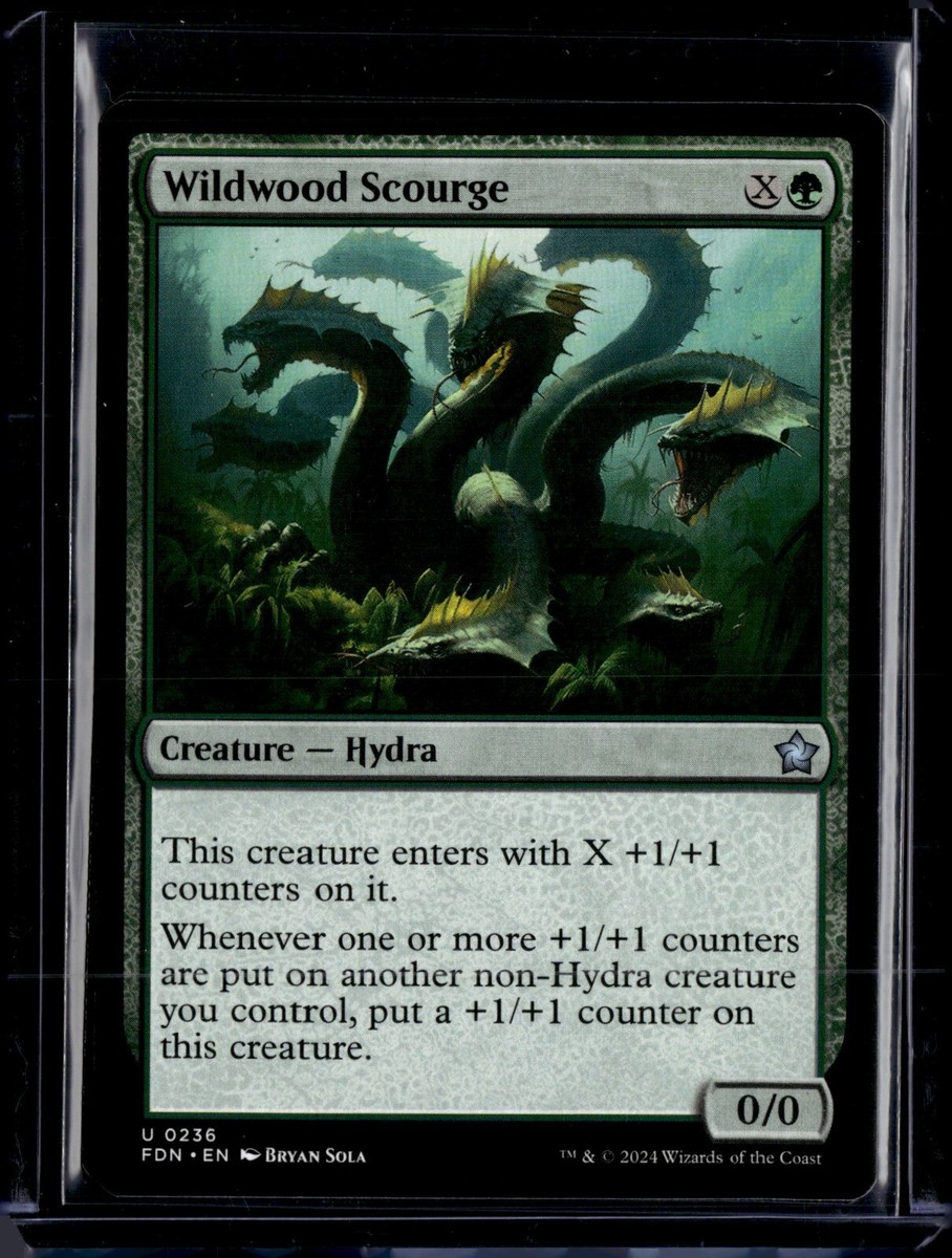 Wildwood Scourge - 236 - FDN - NM - MTG Magic the Gathering | eBay