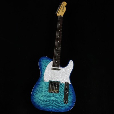 Fender made in japan Hybrid II Telecaster QMT Quilt Aquamarine 