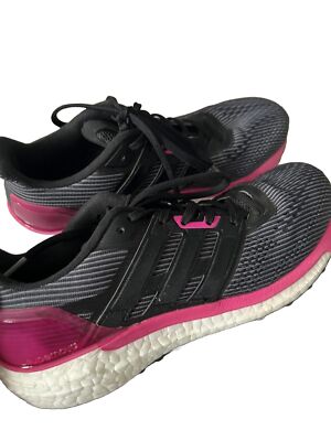 Adidas Supernova Sneakers Womens Size US 8 Black/Shock Pink