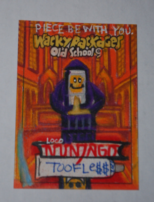 Lego Ninjago Parody-Topps Wacky Packages Old School Series 9