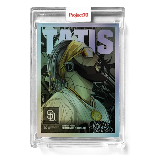 2021 Topps Project70 #685 Fernando Tatis Jr. RAINBOW FOIL by Quiccs #23/70