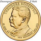 2013-P Presidential Dollar Theodore Roosevelt — photo from another recent sale