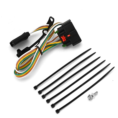 CURT 56027 Custom 4-Pin Trailer Wiring Harness For Buick Enclave, Chevy Malibu & Traverse - Plug And Play - View #11