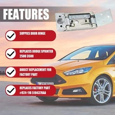 Door Hinge Compatible with Dodge Sprinter 2500 3500 2003-2006, Freightliner