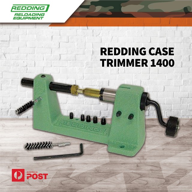 Redding Case Trimming Trimmer Kit Reloading For Rifle Ammo With 6 Pilots New Redding Case Trimming Trimmer Kit Reloading For Rifle Ammo With 6 Pilots New