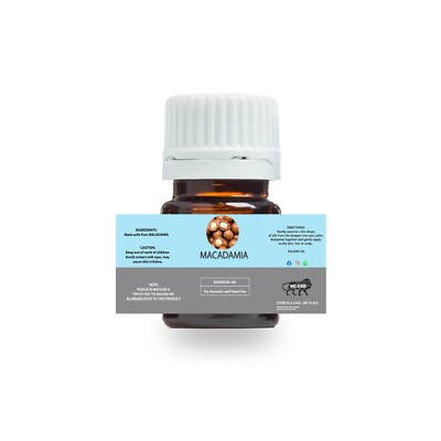 MACADAMIA OIL PURE NATURAL ESSENTIAL OIL PURE ORGANIC FROM INDIA