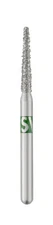 SS White 856-014C Piranha FG Round End Taper Coarse Grit Diamond Burs 25/Pk