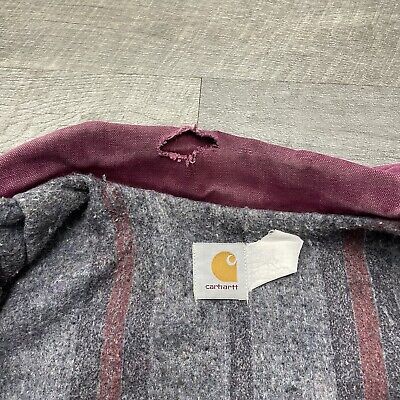Vintage Carhartt Detroit JB181 RBY Canvas Blanket Lined Vintage Carhartt Detroit JB181 RBY Canvas Blanket Lined