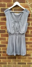 Mango Grey Embellished Dress. Uk 10.