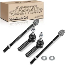 4Pcs Front Inner & Outer Tie Rod End for Chrysler 300 2011-2014 Dodge Challenger