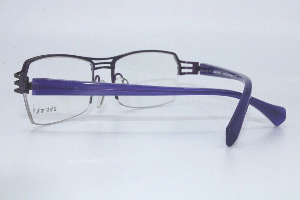Gafas Alain Mikli A01107 M00V Púrpura Nuevas Auténticas 53 Foto 2 de 4