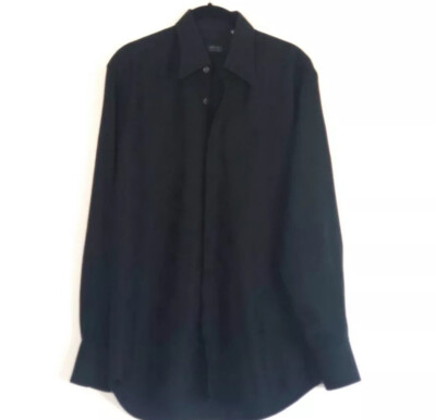 Versace Classic V2. Size 38 in excellent condition VERSACE CLASSIC V2 silk shirt Baroque Wild Signature with  main image 3