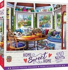 Masterpieces Jigsaw Puzzle; Puzzler's Retreat; 550 pieces