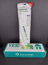 TrickleStar 7 Outlet Advanced Power Strip Surge Protector Energy Smart TS1104