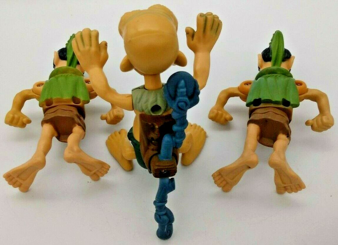 Lot of 3 Tak And The Power Of Juju Figures 2005 Mcdonalds