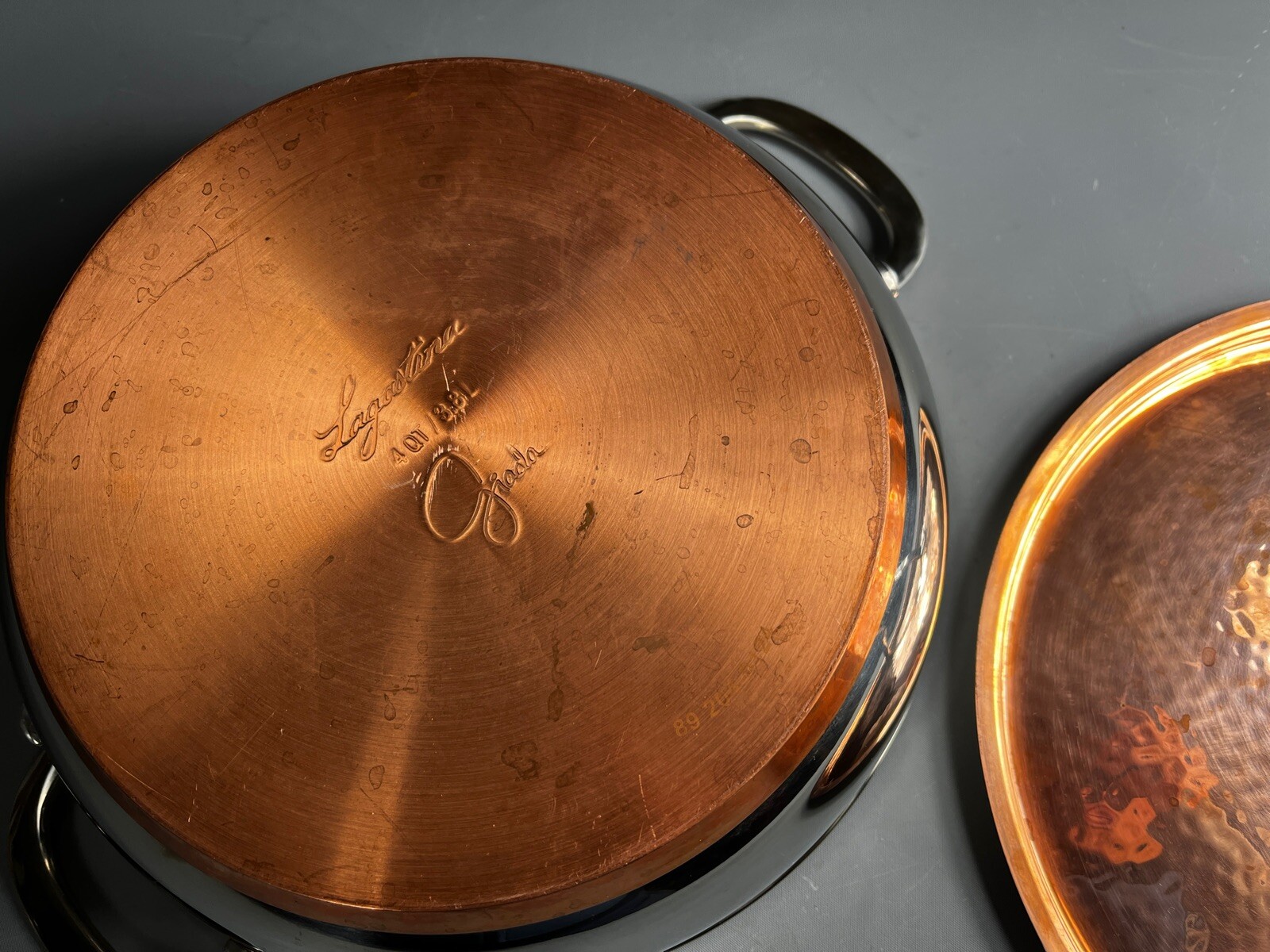 Giada De Laurentiis Lagostina Stainless Steel/Copper 4qt. Dutch Oven w