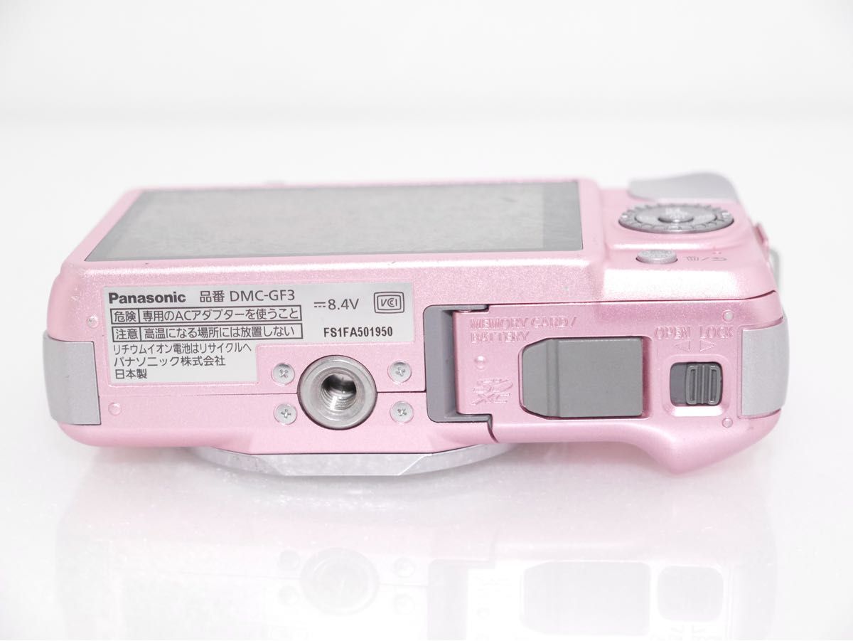 Panasonic DMC-GF3 ピンク LUMIX パナソニック ミラーレス Panasonic DMC-GF3 レンズキット