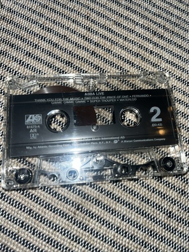 ABBA - Live (Cassette 1986) - Picture 3 of 4