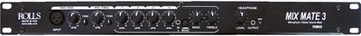 Rolls RM69 MixMate 3 Mic/Source Mixer , Black