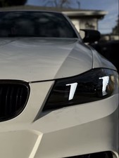 Bmw E90 2005-2012 Led Headlights Snake Eyes Dual Color Switching