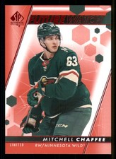2022-23 SP Authentic Limited Red #187 Mitchell Chaffee FW