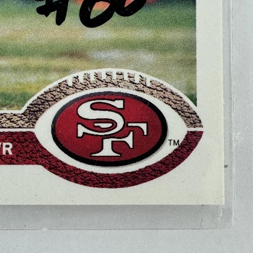 Jerry Rice 1991 Upper Deck Signed Card BAS Beckett Auto 49ers Raiders - Picture 4 of 5