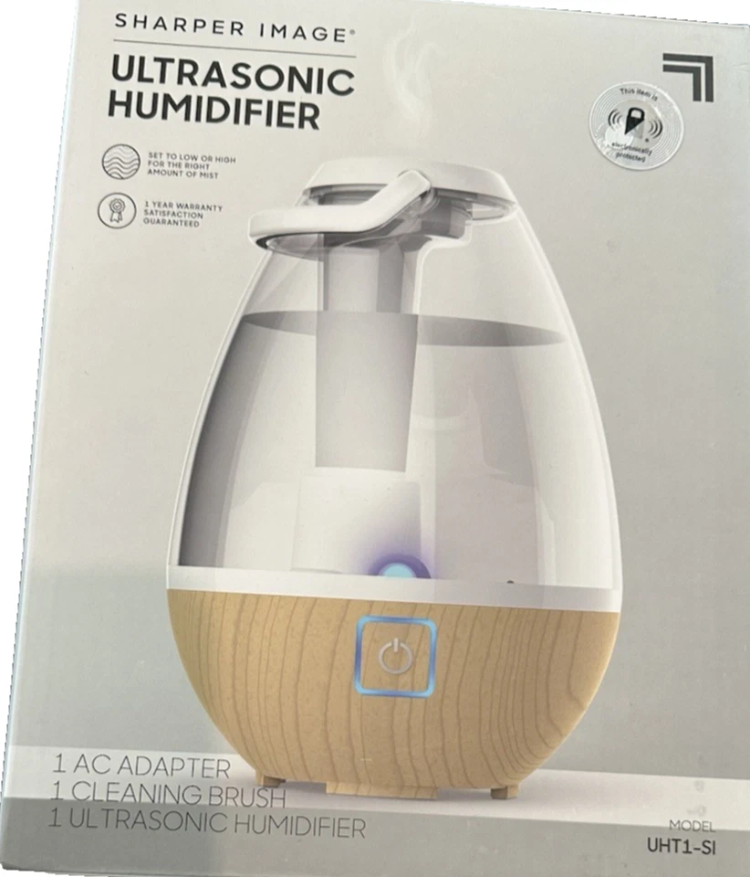 Sharper Image UHT1-SI Ultrasonic Cool Mist Humidifier, 0.4 Gallon Tank - Image 2 of 2