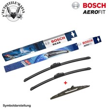 Bosch Aerofit Scheibenwischer Set Vorne + HINTEN für MITSUBISHI OUTLANDER I LEXU